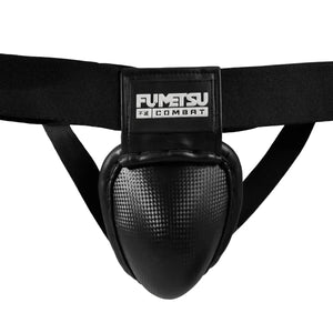 Fumetsu Thai Metal Groin Guard - Black - Muay Thailand