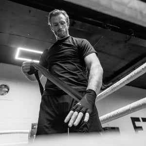 Fumetsu Quick Hand Wraps - Ghost S3 Black & Red - Muay Thailand