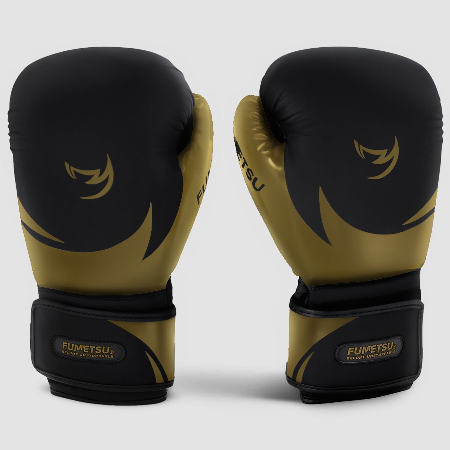 Fumetsu Ghost S3 Boxing Gloves - Black & Gold