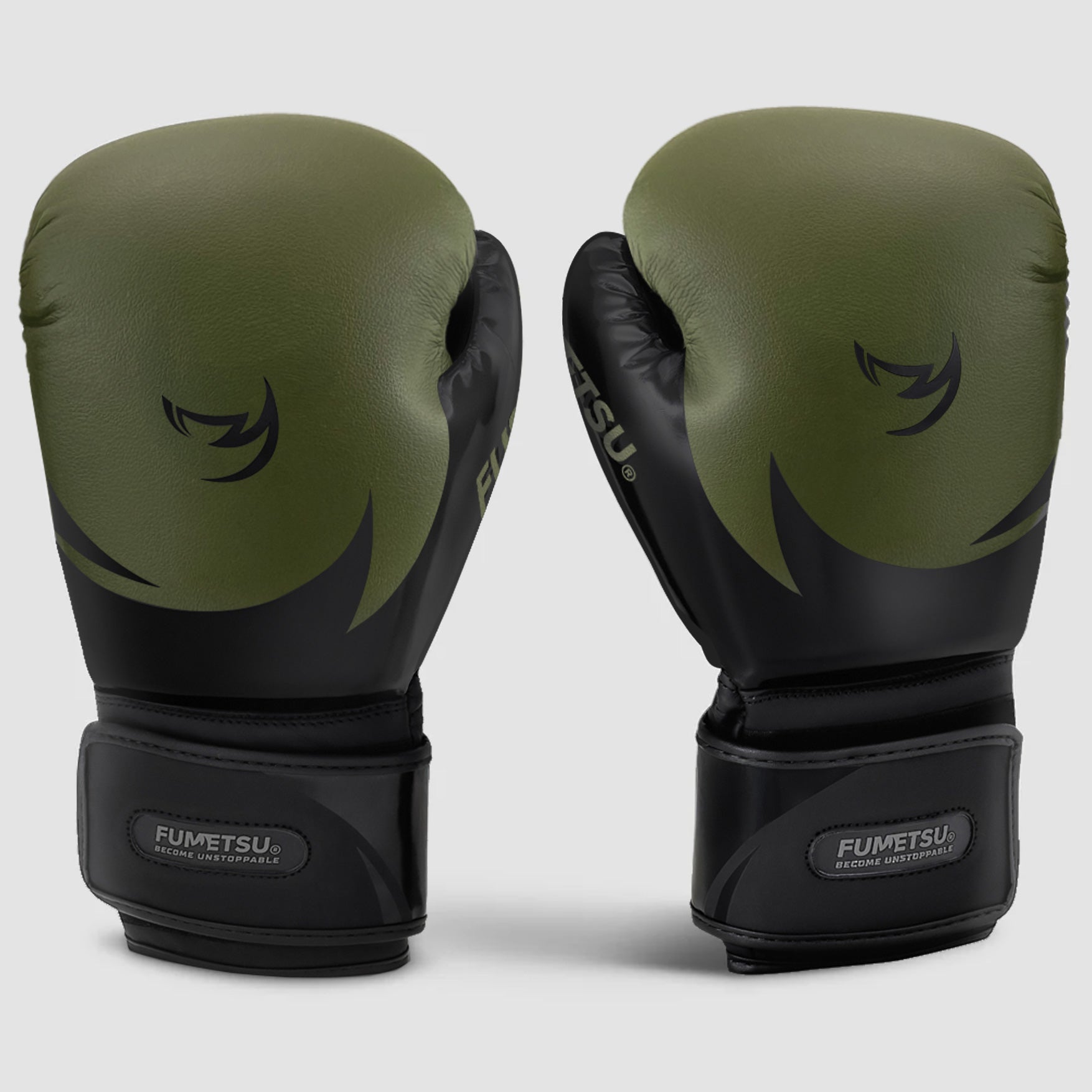 Fumetsu Ghost S3 Boxing Gloves - Khaki & Black