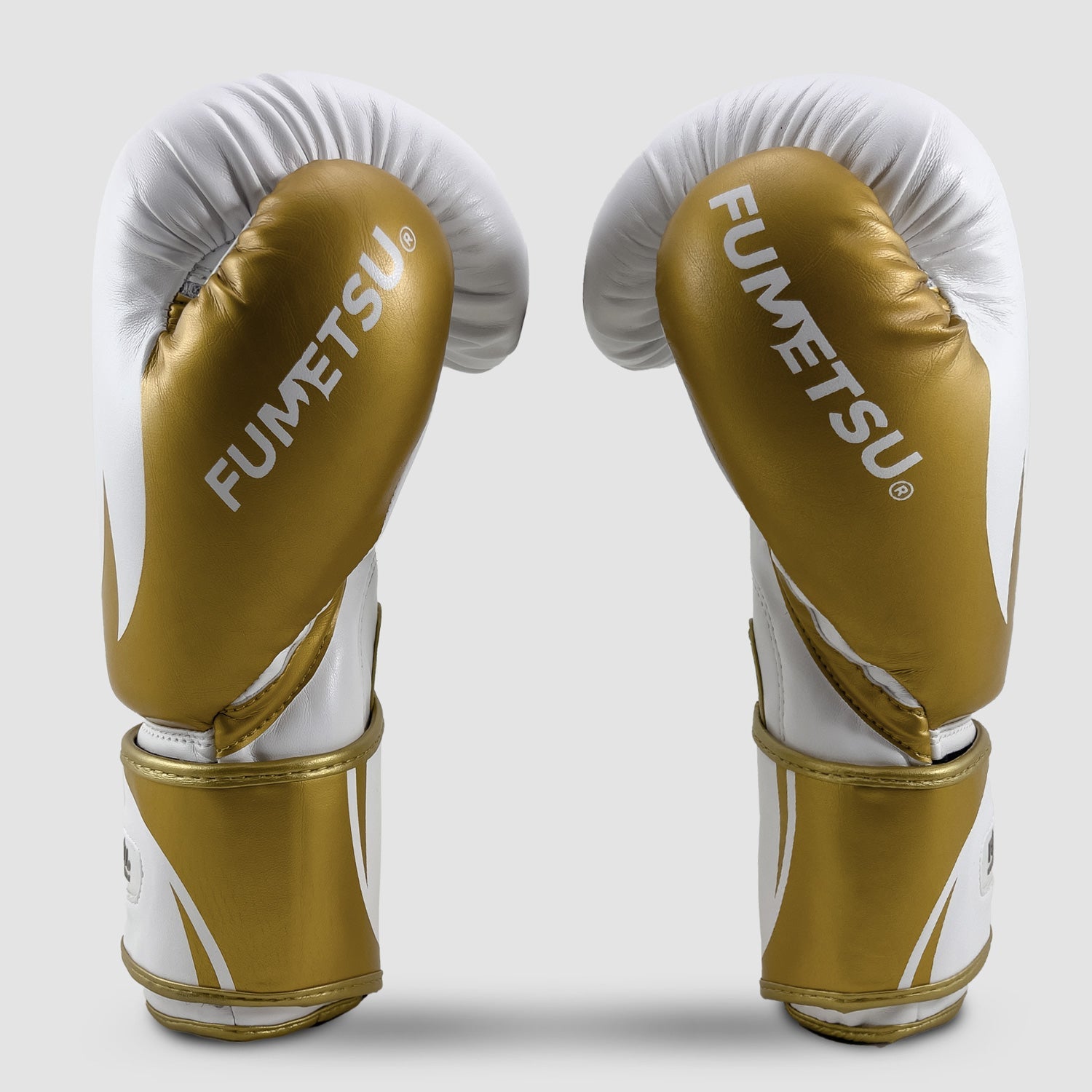 Fumetsu Ghost S3 Boxing Gloves - White & Gold