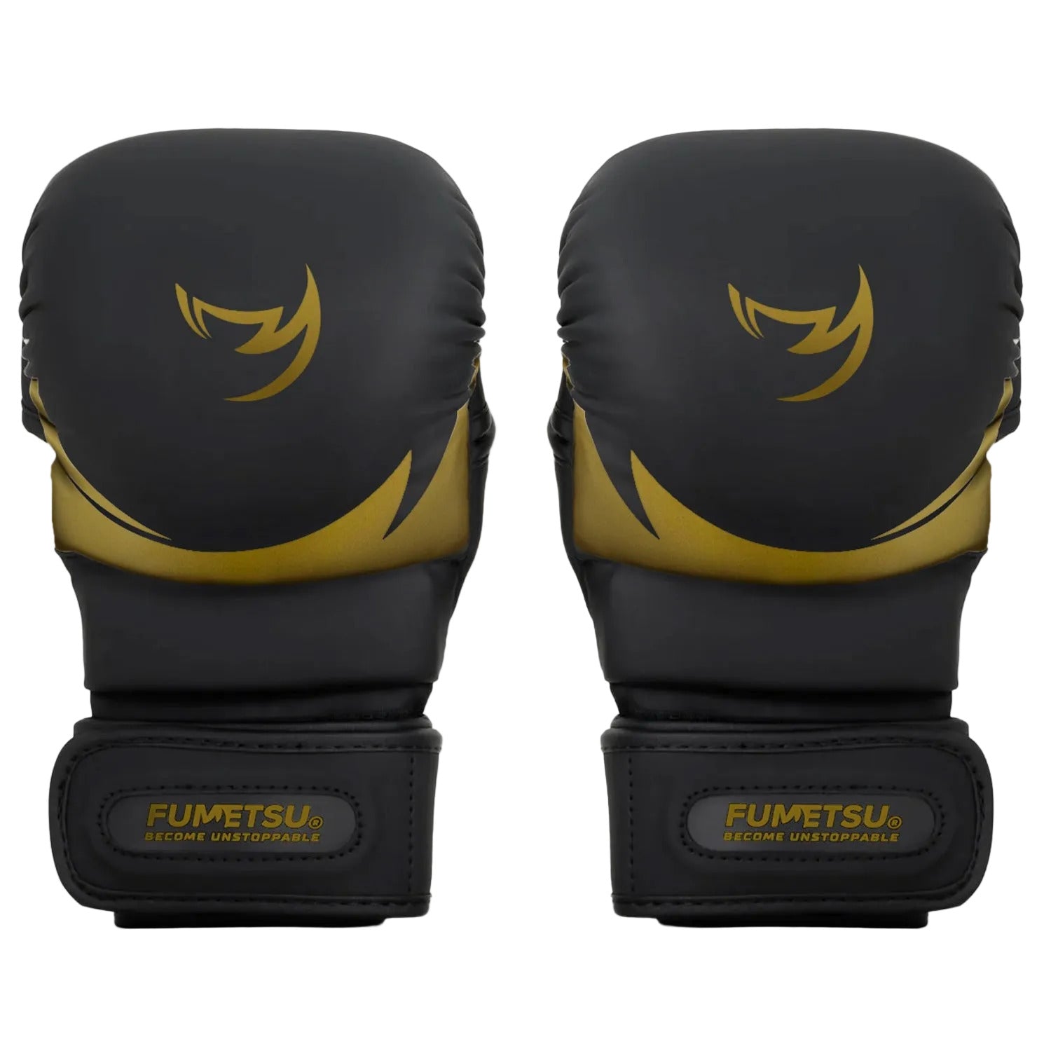 Fumetsu MMA Sparring Gloves - S3 Ghost Black & Gold