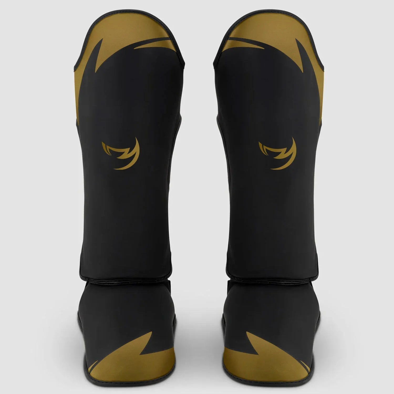 Fumetsu Ghost S3 Thai Shin Guards - Black & Gold