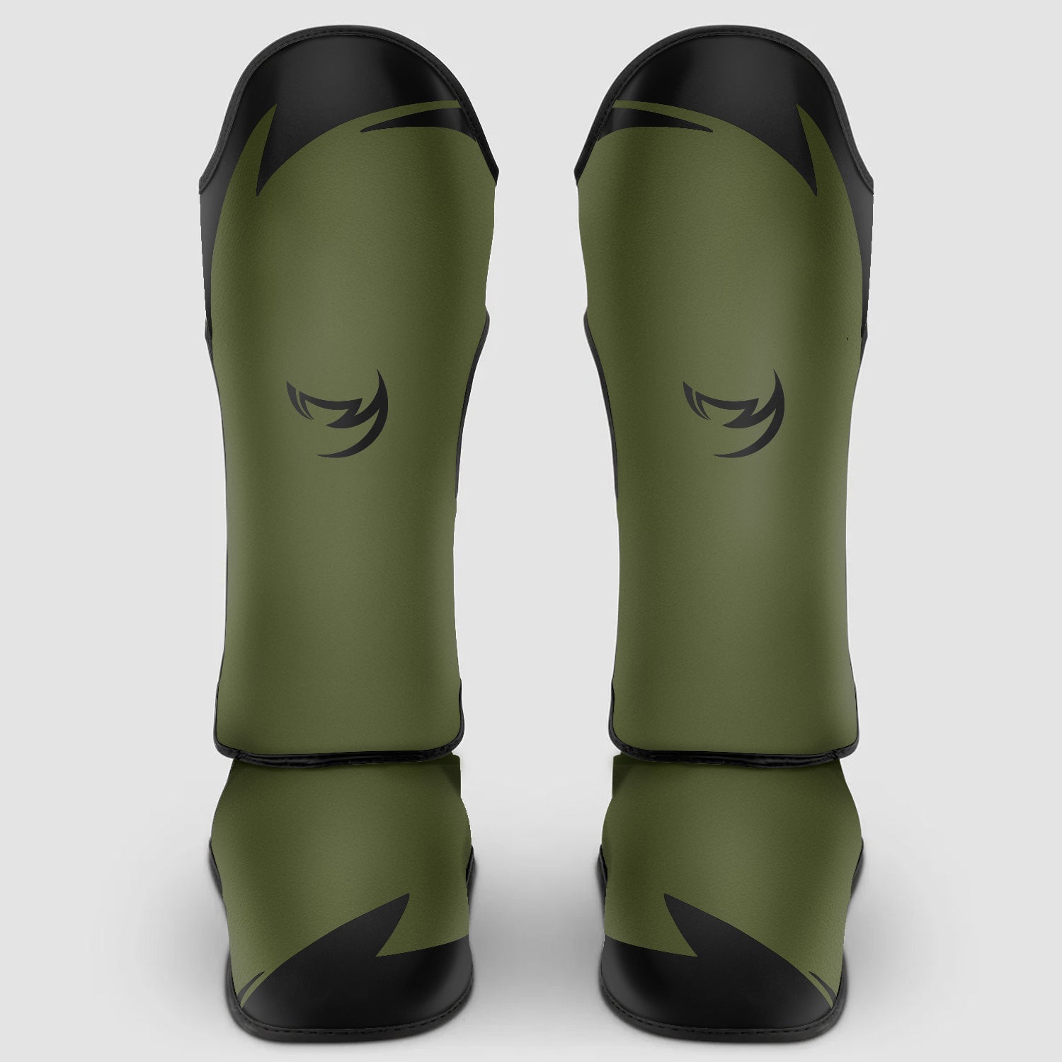 Fumetsu Ghost S3 Thai Shin Guards - Khaki & Black