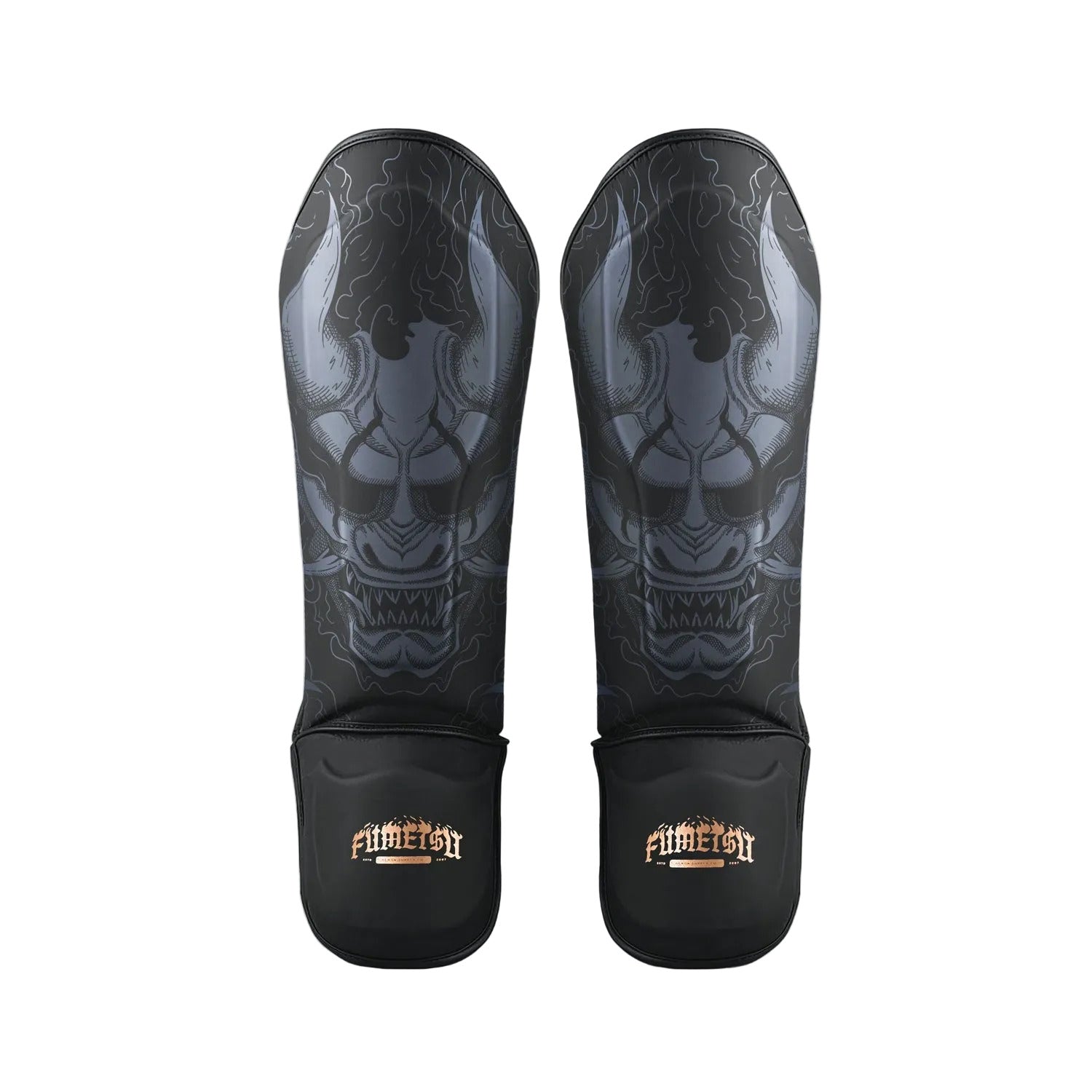 Fumetsu Oni Shin Guards - Black & Grey