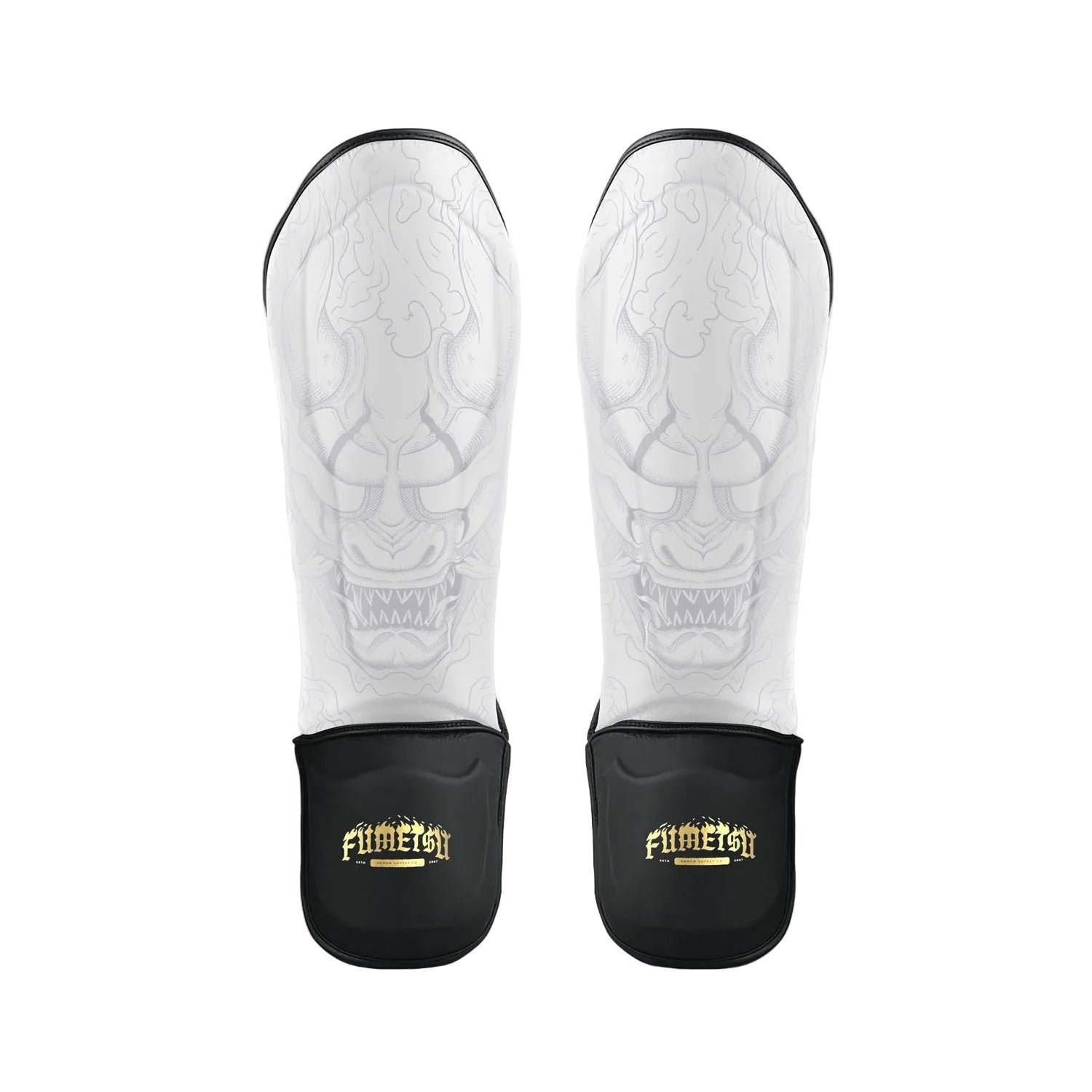 Fumetsu Oni Shin Guards - White & Black