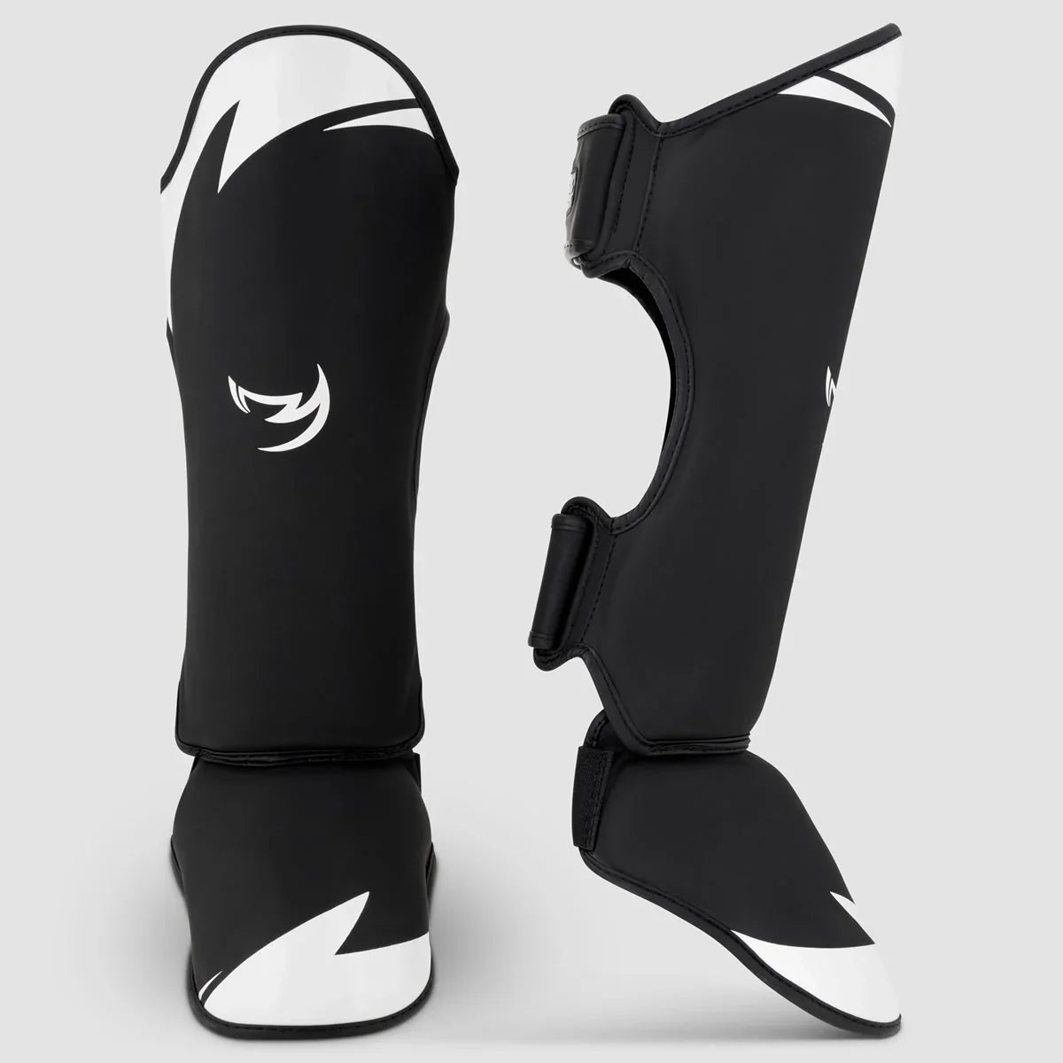 Fumetsu Ghost S3 Thai Shin Guards - Black & White
