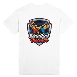 Beautiful Violence - Cotton T-shirt - Muay Thailand