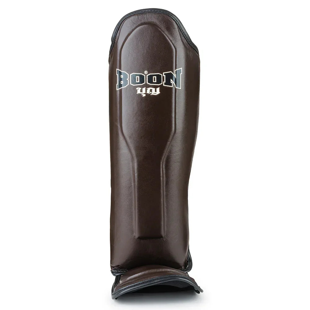 Boon Shin Guards - Brown - Muay Thailand