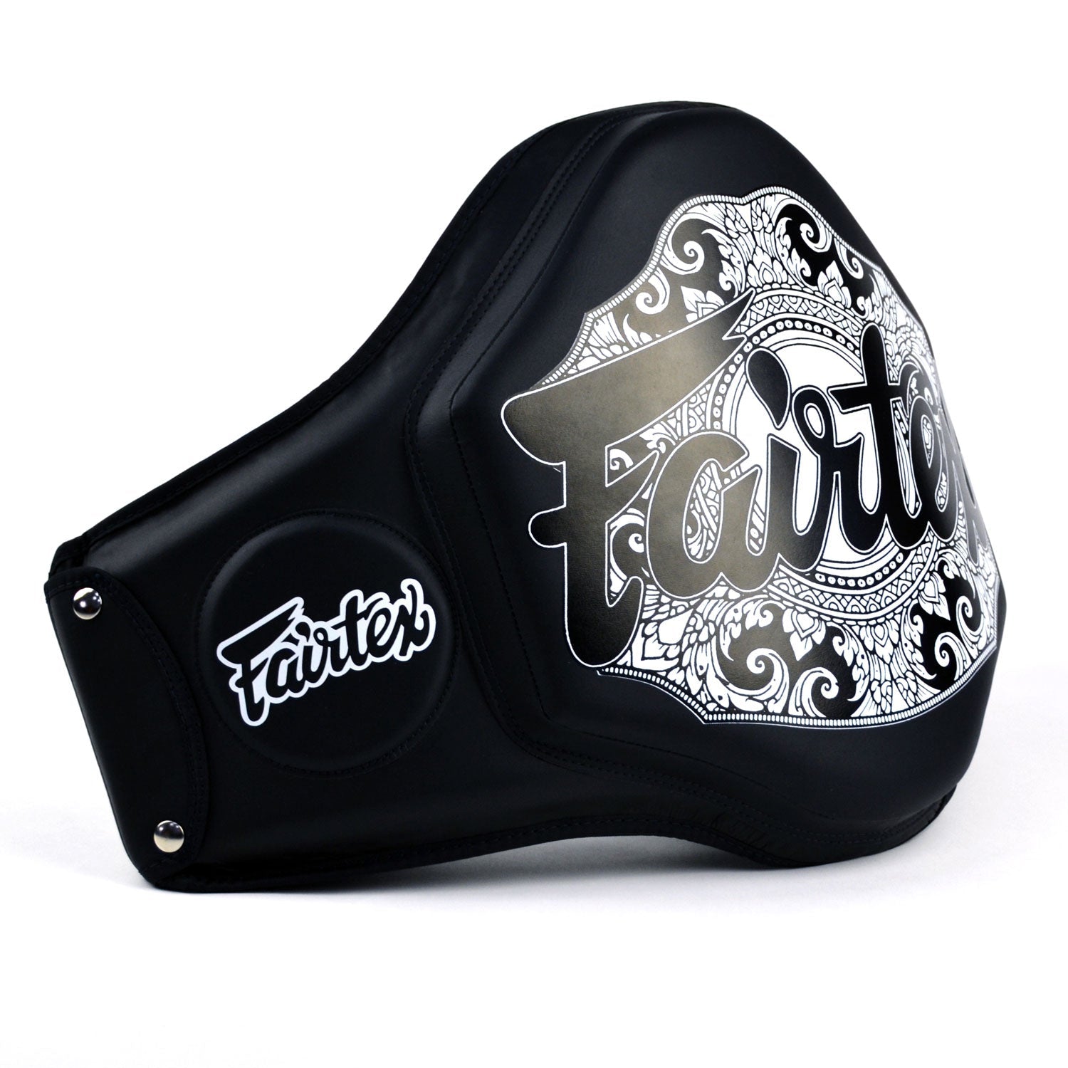 Fairtex Microfibre Belly Pad - Black (BPV3)