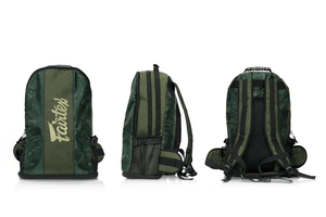 Fairtex Backpack - Green (BAG4) - Muay Thailand