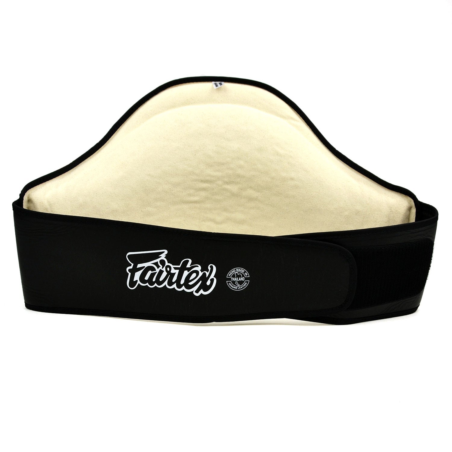 Fairtex Standard Leather Belly Pad - Black (BPV1)