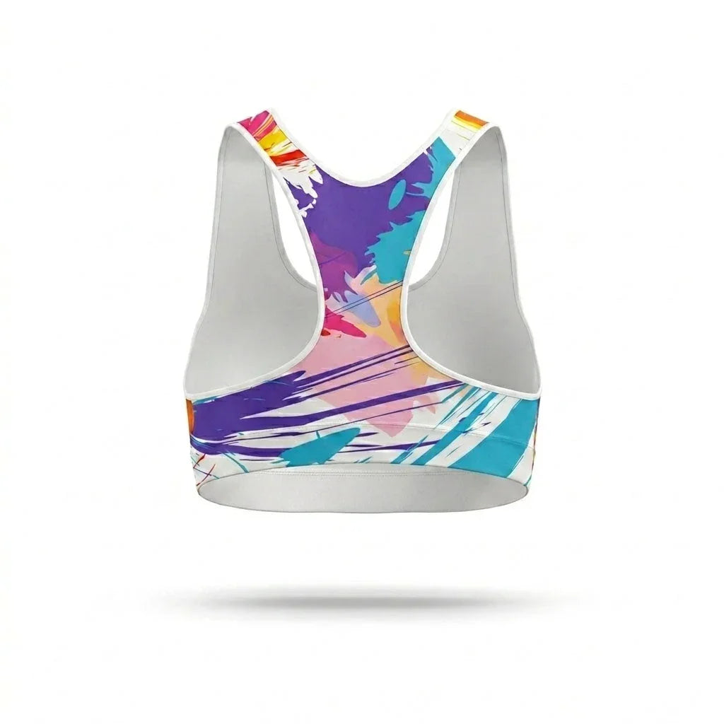 Fairtex BRA03 World Music White Sports Bra - Muay Thailand