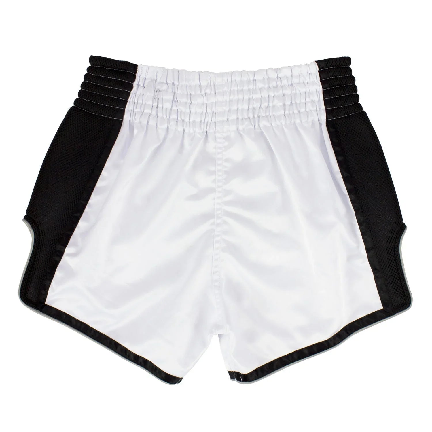 Fairtex BS1707 Slim Fit Muaythai Shorts - White - Muay Thailand