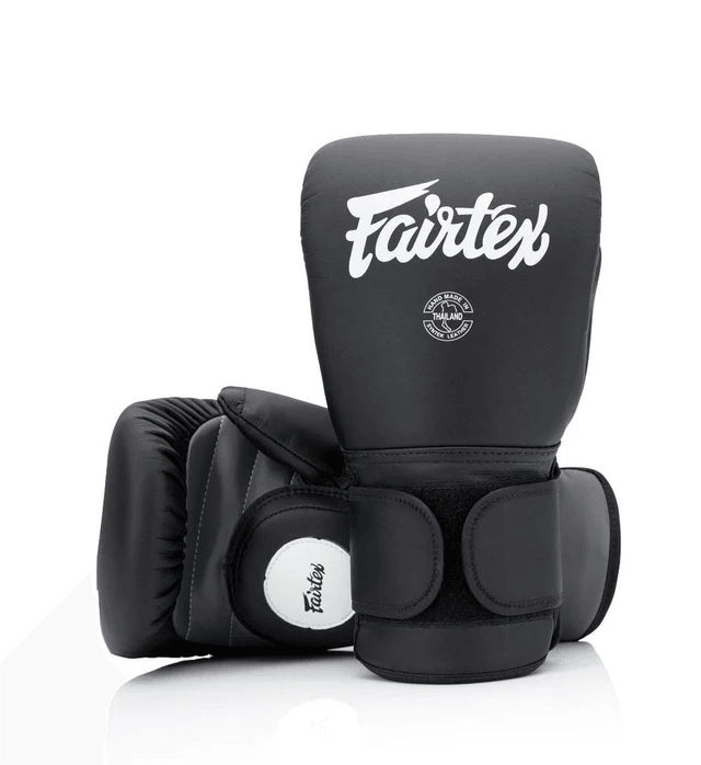 Fairtex Coach Sparring Gloves - Black (BGV13) - Muay Thailand