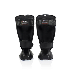 Fairtex Detachable Shin Pads - Black (SP7) - Muay Thailand