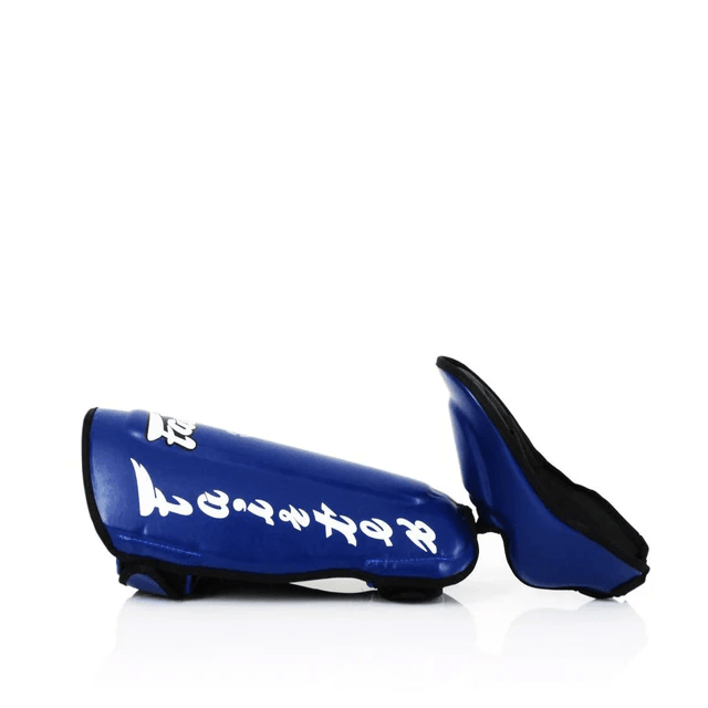 Fairtex Detachable Shin Pads - Blue (SP7) - Muay Thailand