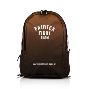 Fairtex Fight Team Backpack - Tan (BAG21) - Muay Thailand