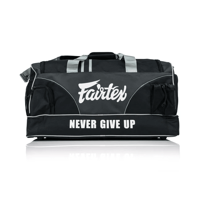 Fairtex Gym Bag - Black & Grey (BAG2) - Muay Thailand