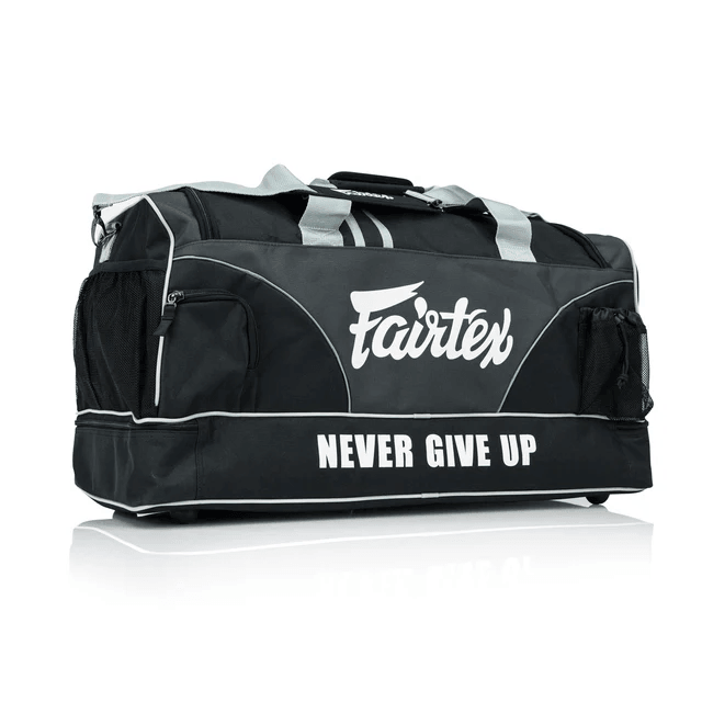Fairtex Gym Bag - Black & Grey (BAG2) - Muay Thailand