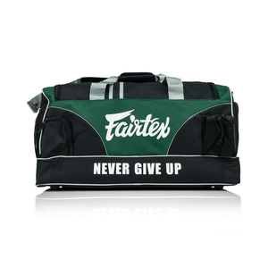 Fairtex Gym Bag - Green & Black (BAG2) - Muay Thailand