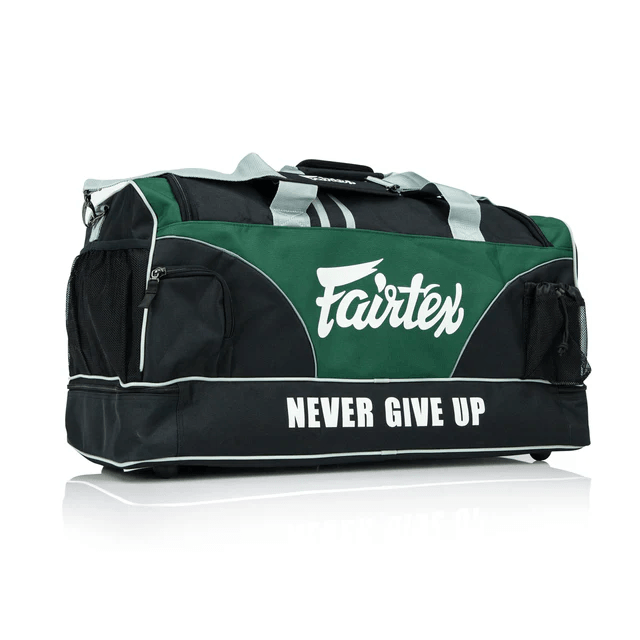 Fairtex Gym Bag - Green & Black (BAG2) - Muay Thailand
