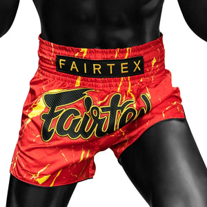 Fairtex Inferno Muay Thai Shorts - Red (BS1946) - Muay Thailand