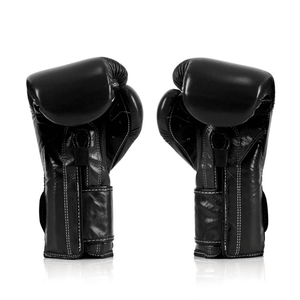 Fairtex Mexican Style Boxing Gloves - Black (BGV9) - Muay Thailand