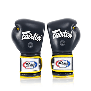 Fairtex Mexican Style Boxing Gloves - Blue & Yellow (BGV9) - Muay Thailand