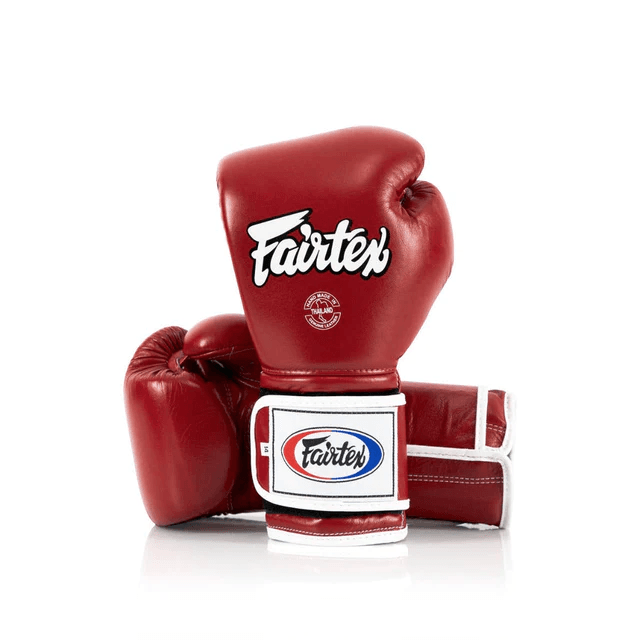 Fairtex Mexican Style Boxing Gloves - Red (BGV9) - Muay Thailand