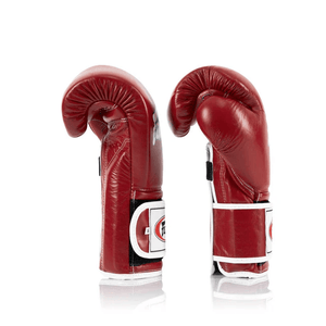 Fairtex Mexican Style Boxing Gloves - Red (BGV9) - Muay Thailand