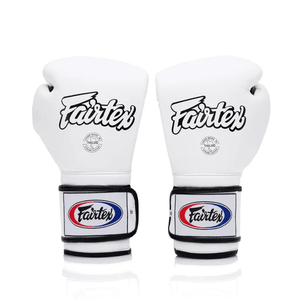 Fairtex Mexican Style Boxing Gloves - White (BGV9) - Muay Thailand