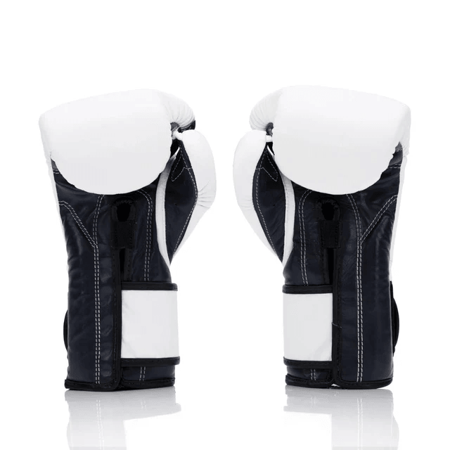 Fairtex Mexican Style Boxing Gloves - White (BGV9) - Muay Thailand