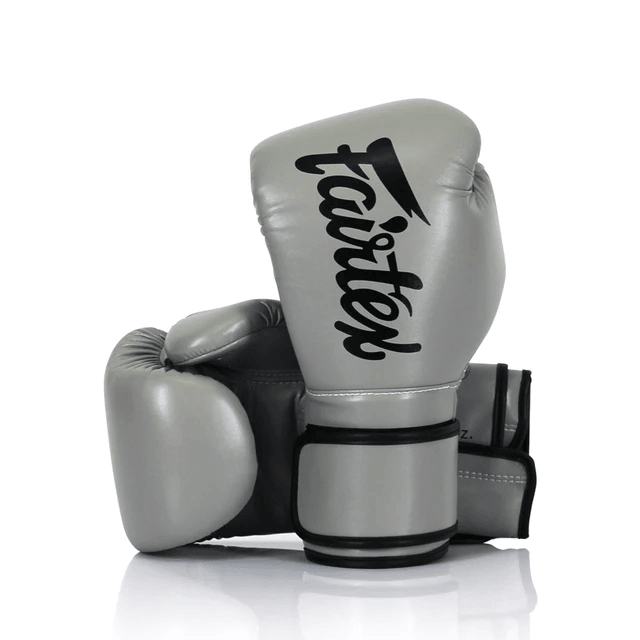 Fairtex Microfiber Muay Thai Gloves - Grey (BGV14) – Muay Thailand