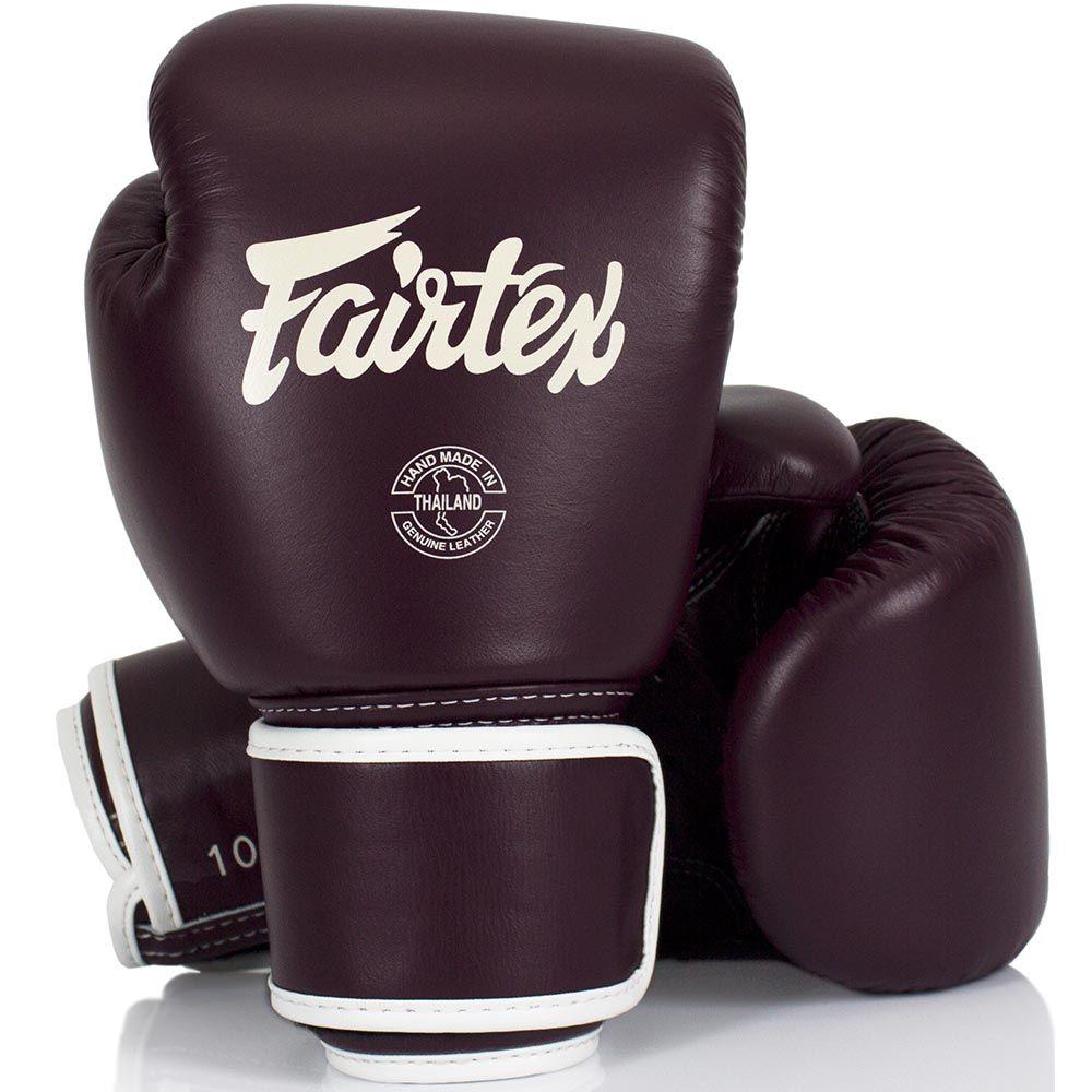 Fairtex Muay Thai Gloves - Maroon (BGV16) - Muay Thailand