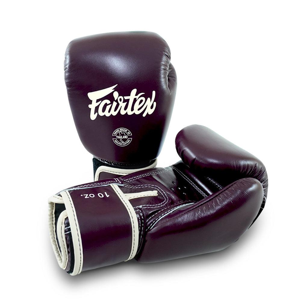 Fairtex Muay Thai Gloves - Maroon (BGV16) - Muay Thailand