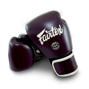 Fairtex Muay Thai Gloves - Maroon (BGV16) - Muay Thailand