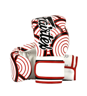 Fairtex Muay Thai Gloves - Red Wave (BGV14) - Muay Thailand