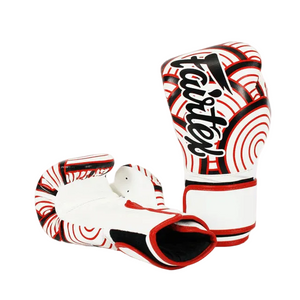 Fairtex Muay Thai Gloves - Red Wave (BGV14) - Muay Thailand