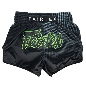 Fairtex Muay Thai Shorts - Racer Black - Muay Thailand