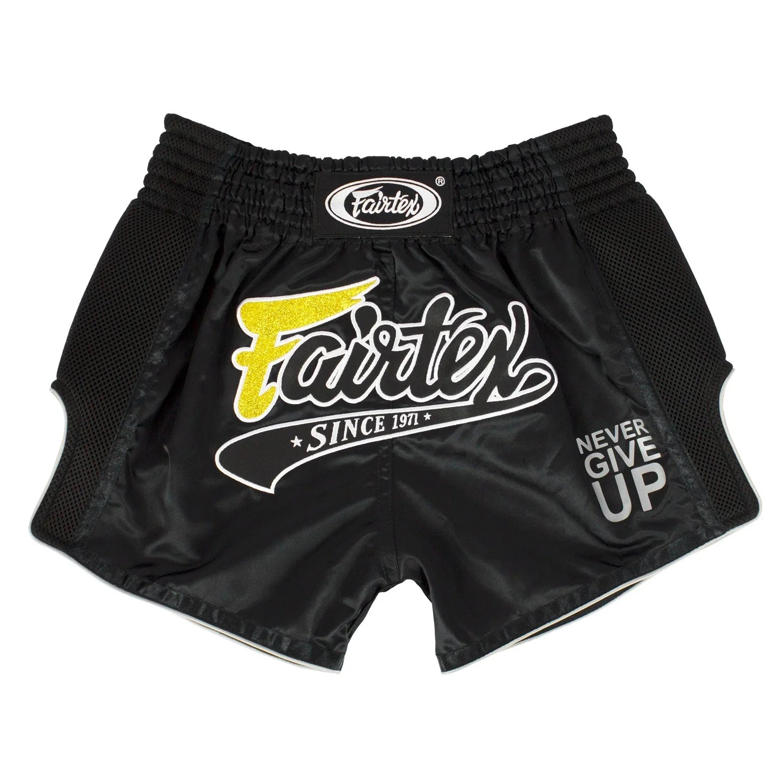 Fairtex Slim Fit Muay Thai Shorts - Black (BS1708) - Muay Thailand