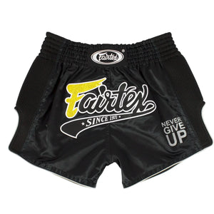 Fairtex Slim Fit Muay Thai Shorts - Black (BS1708) - Muay Thailand