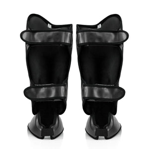 Fairtex SP9 Ultra Ergo Shin Pads - Black - Muay Thailand