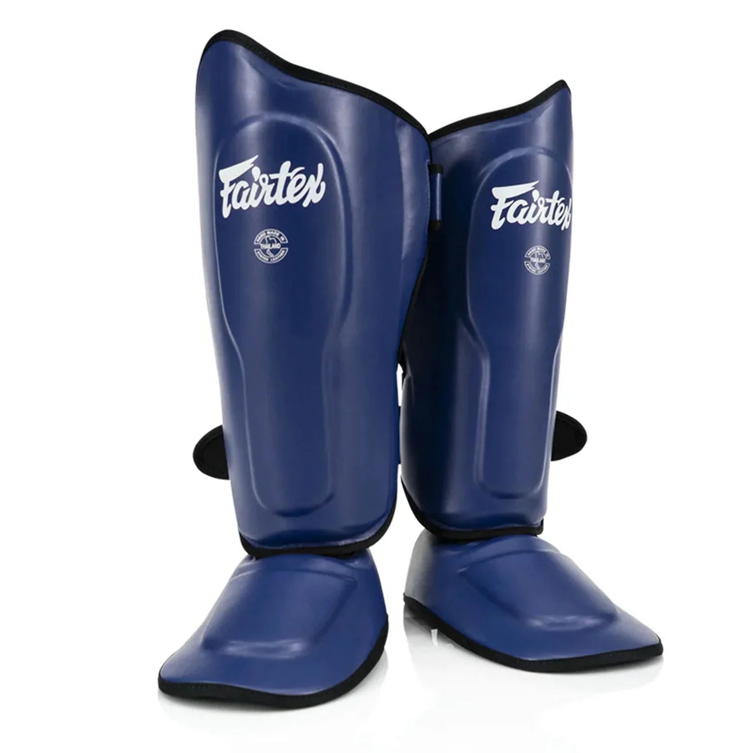 Fairtex SP9 Ultra Ergo Shin Pads - Blue - Muay Thailand