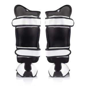 Fairtex SP9 Ultra Ergo Shin Pads - White - Muay Thailand