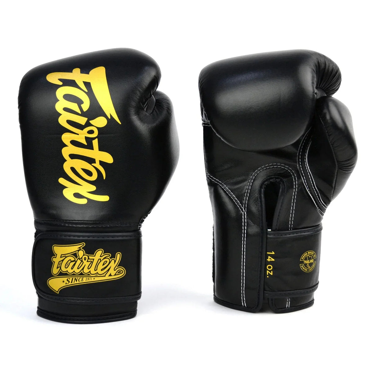Fairtex Super Sparring Boxing Gloves - Black (BGV18) - Muay Thailand