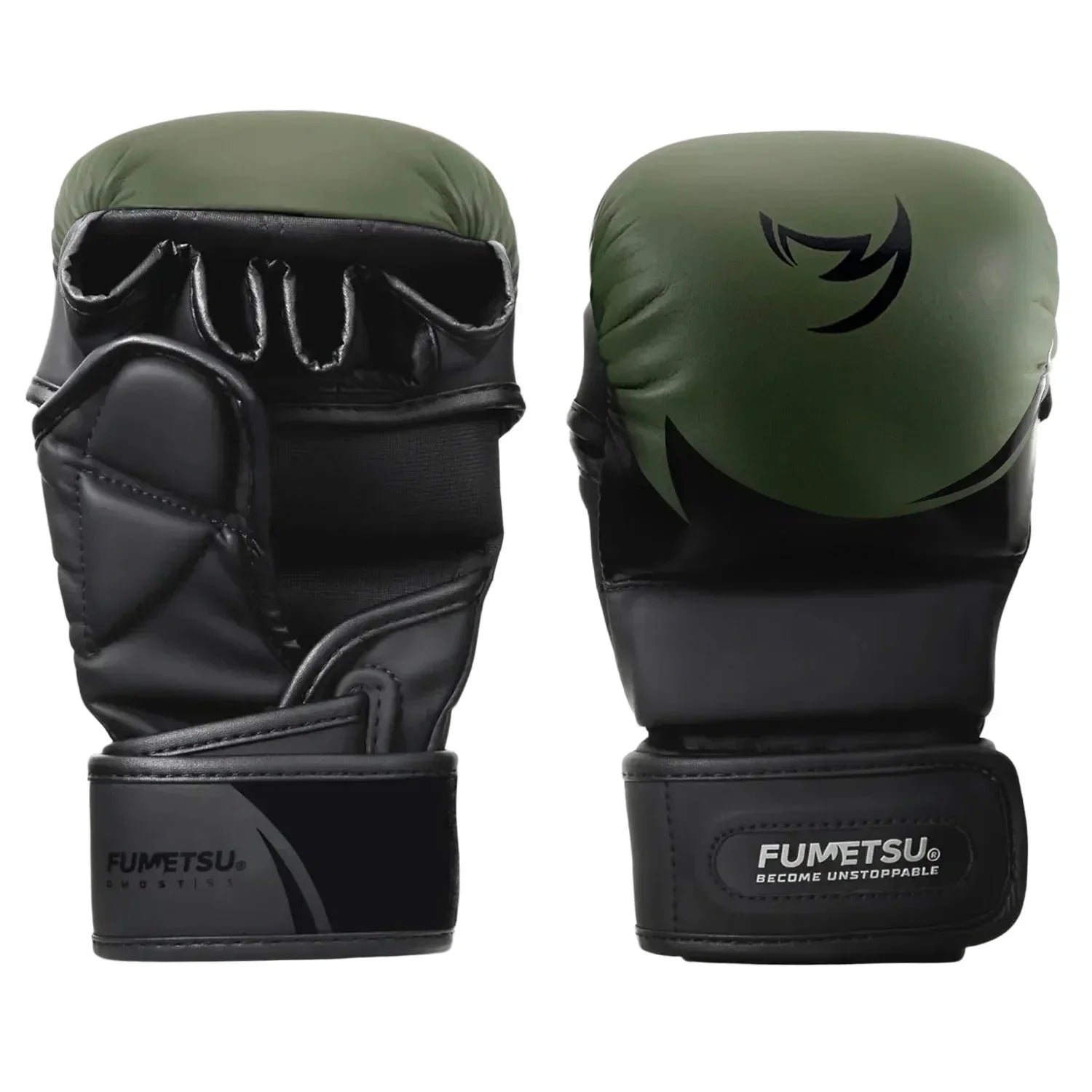 Fumetsu MMA Sparring Gloves - S3 Ghost Khaki & Black - Muay Thailand