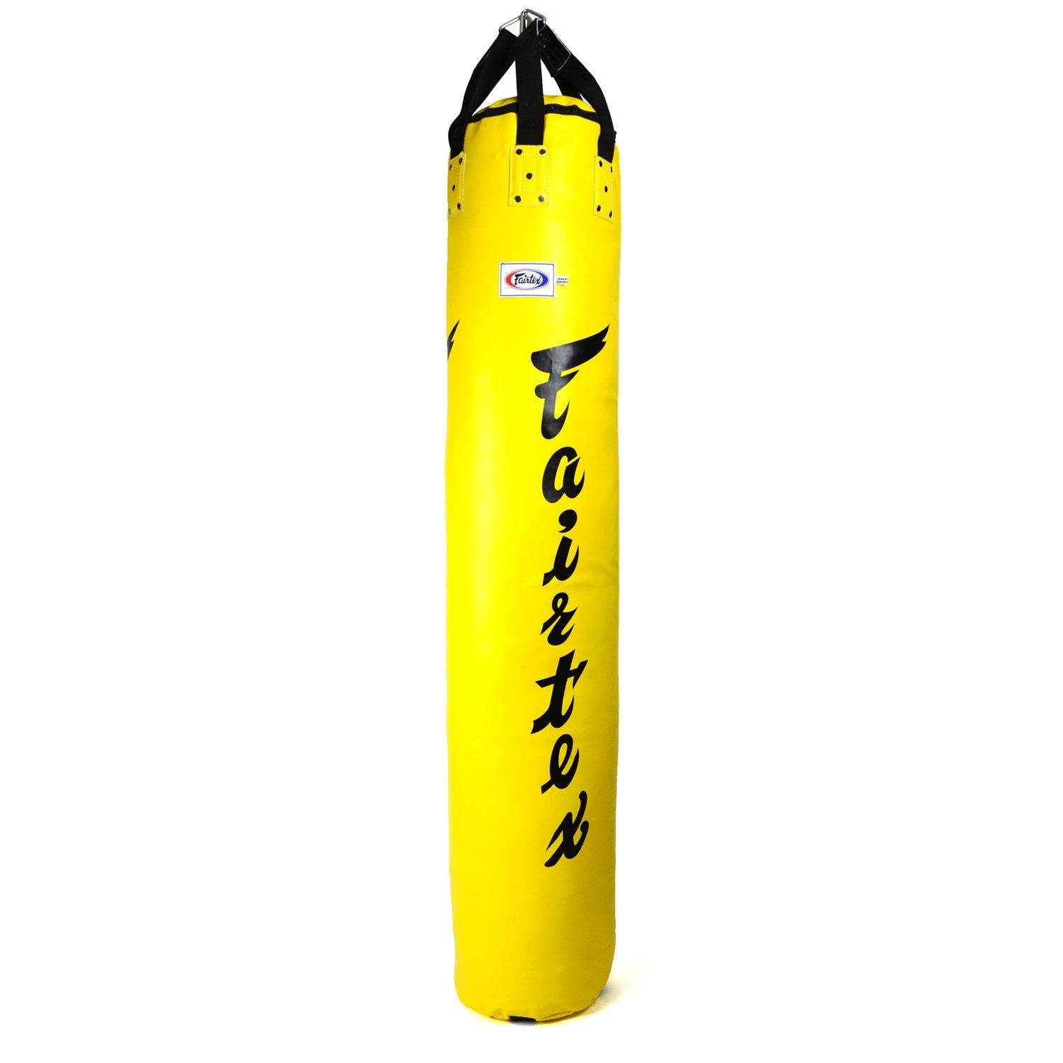Fairtex HB6 6ft Muaythai Banana Bag - Yellow (FILLED)