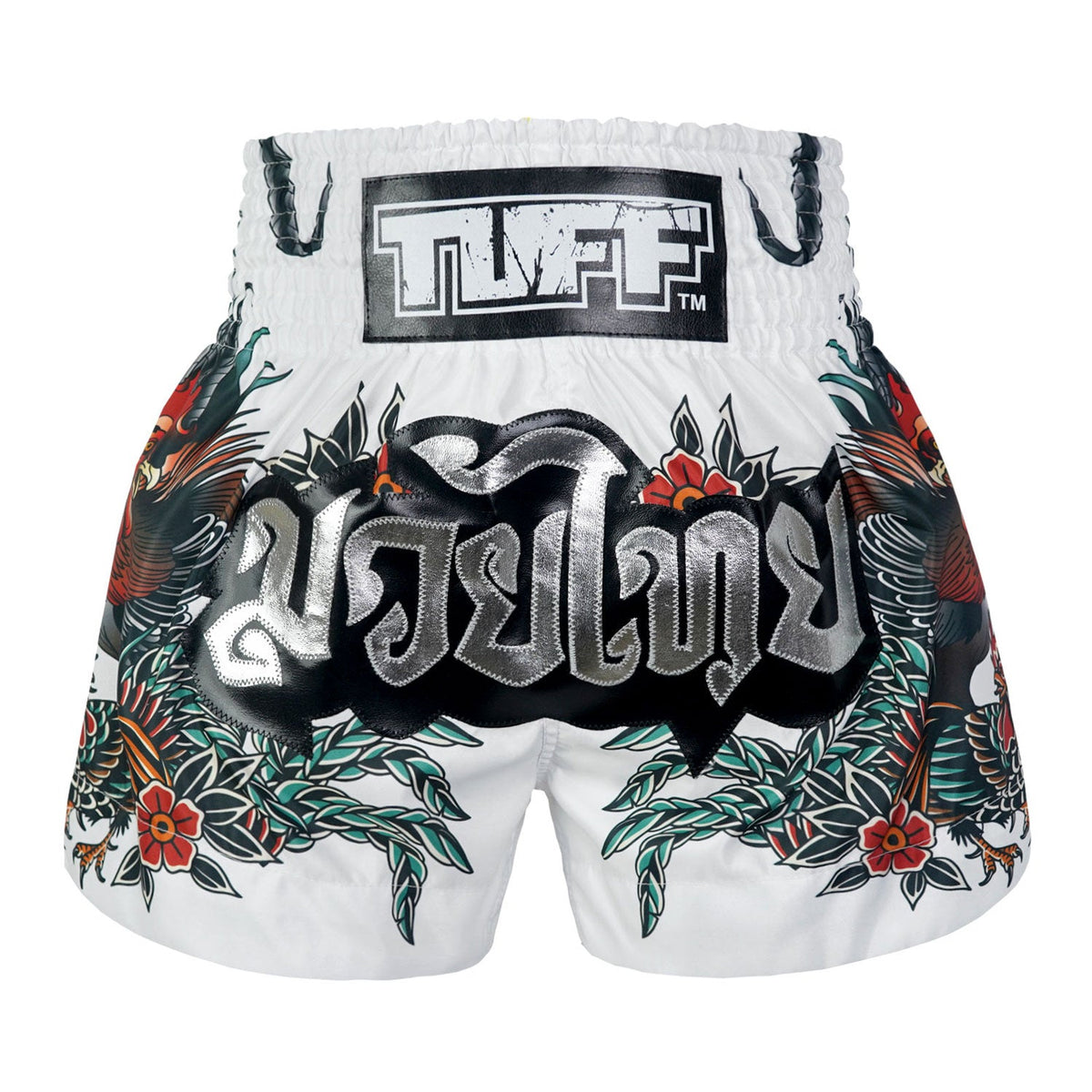 TUFF Muay Thai Shorts - Origin of Thai Rooster (MS677)