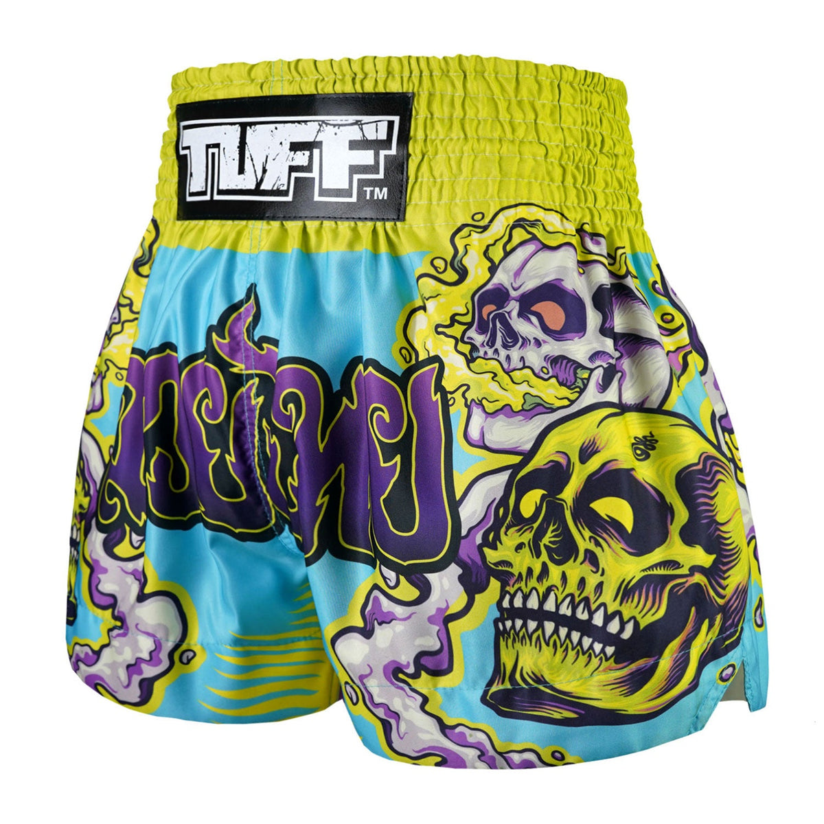 TUFF Muay Thai Shorts - Trippy Skull (MS682)